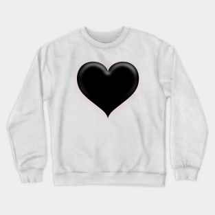 Black Heart Emoji Crewneck Sweatshirt